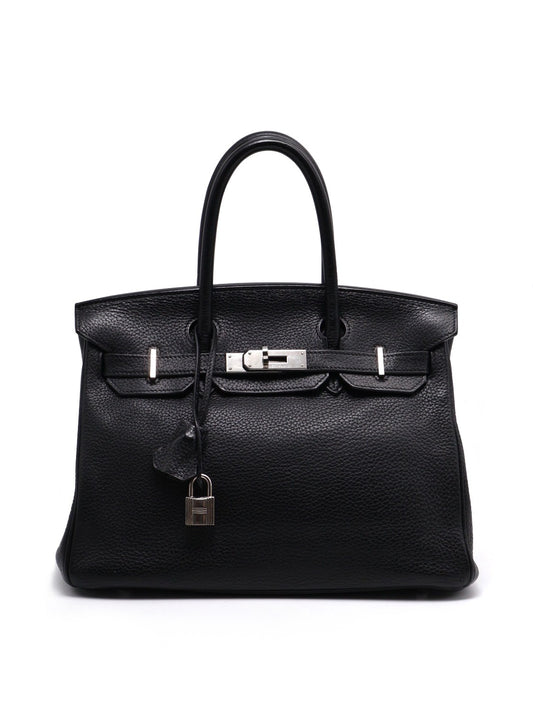 [限時95折]HERMES Birkin 30 - 黑銀 🄽