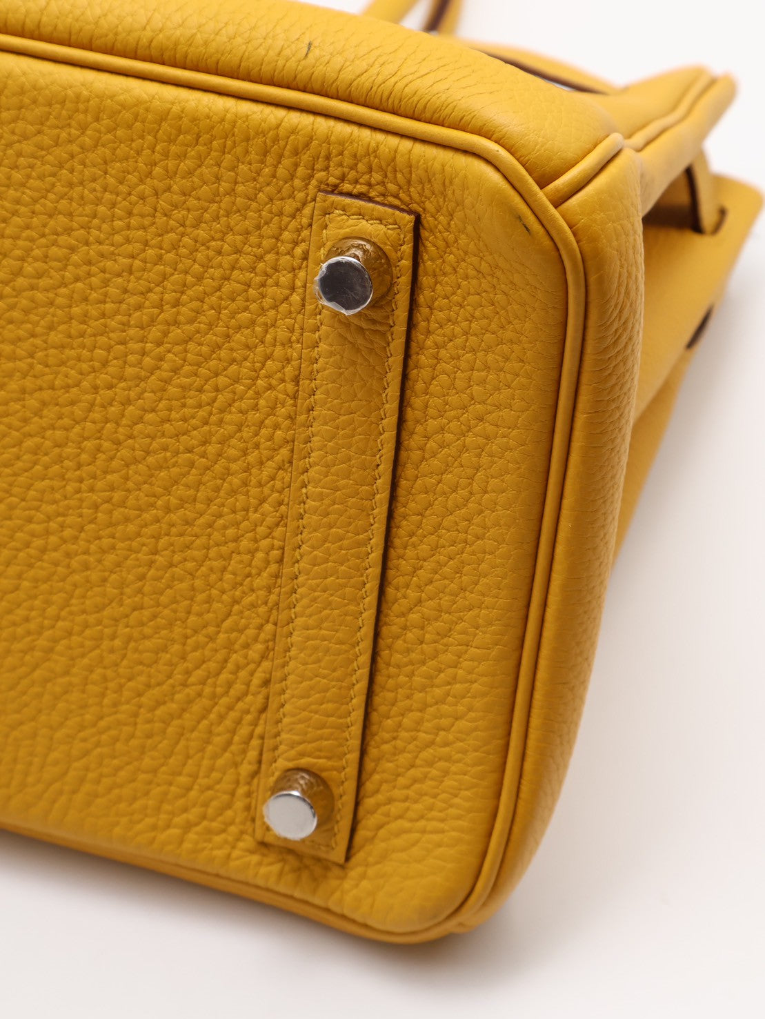 HERMES Birkin 30 - Jaune Ambre 9D 琥珀黃銀 C