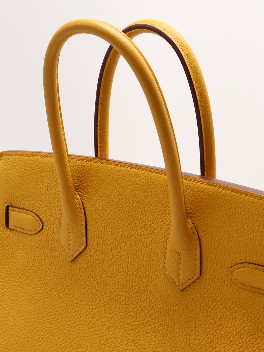 HERMES Birkin 30 - Jaune Ambre 9D 琥珀黃銀 C