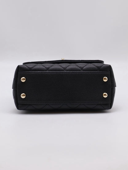 CHANEL Coco Handle - Mini黑金