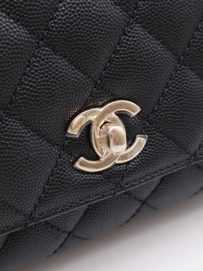 CHANEL Coco Handle - Mini黑金