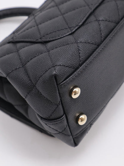 CHANEL Coco Handle - Mini黑金