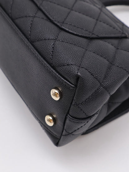 CHANEL Coco Handle - Mini黑金