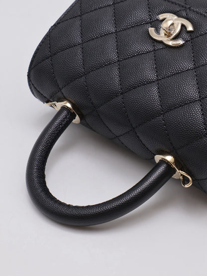CHANEL Coco Handle - Mini黑金