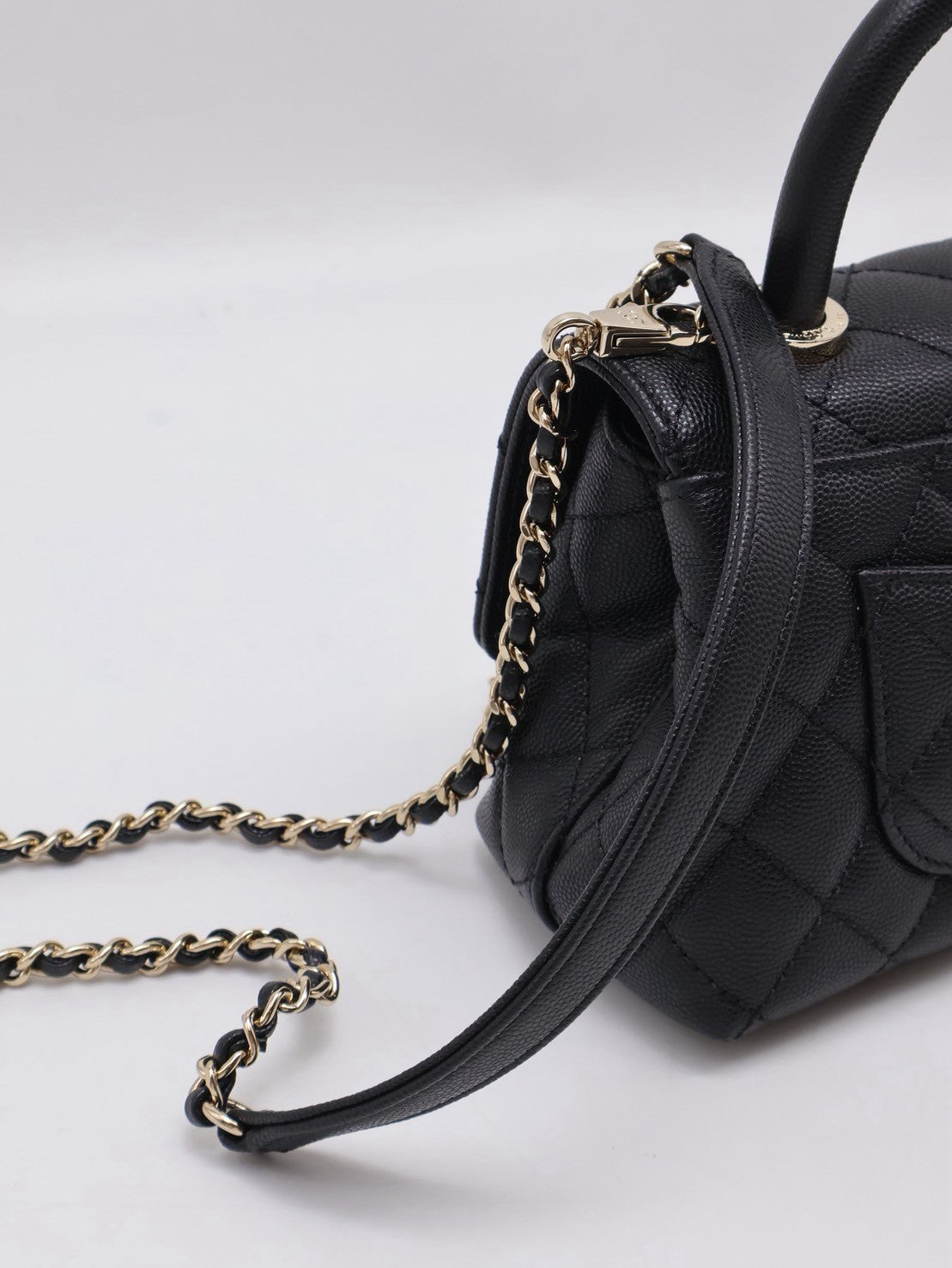 CHANEL Coco Handle - Mini黑金