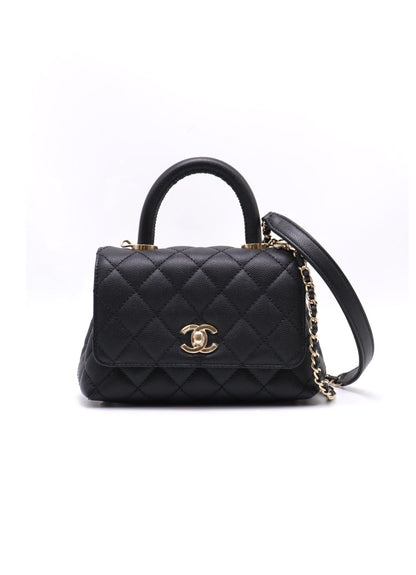 CHANEL Coco Handle - Mini黑金