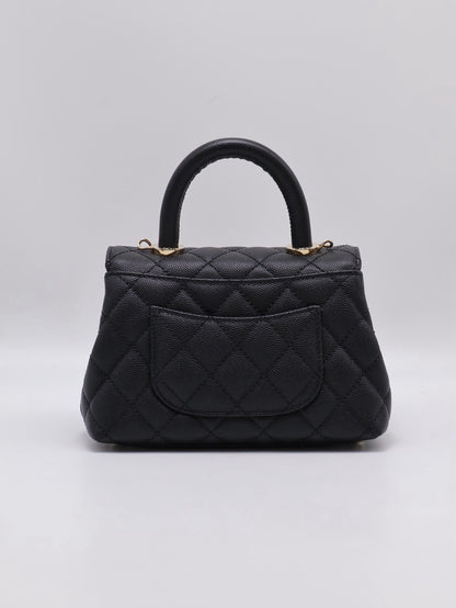 CHANEL Coco Handle - Mini黑金
