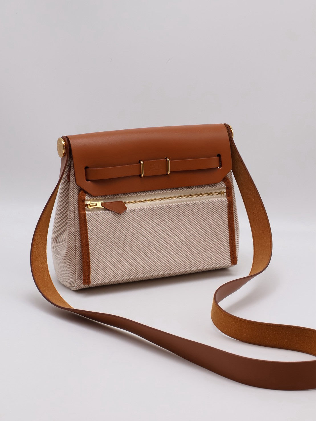 HERMES Herbag Zip 20 - Gold 37 金棕金 K