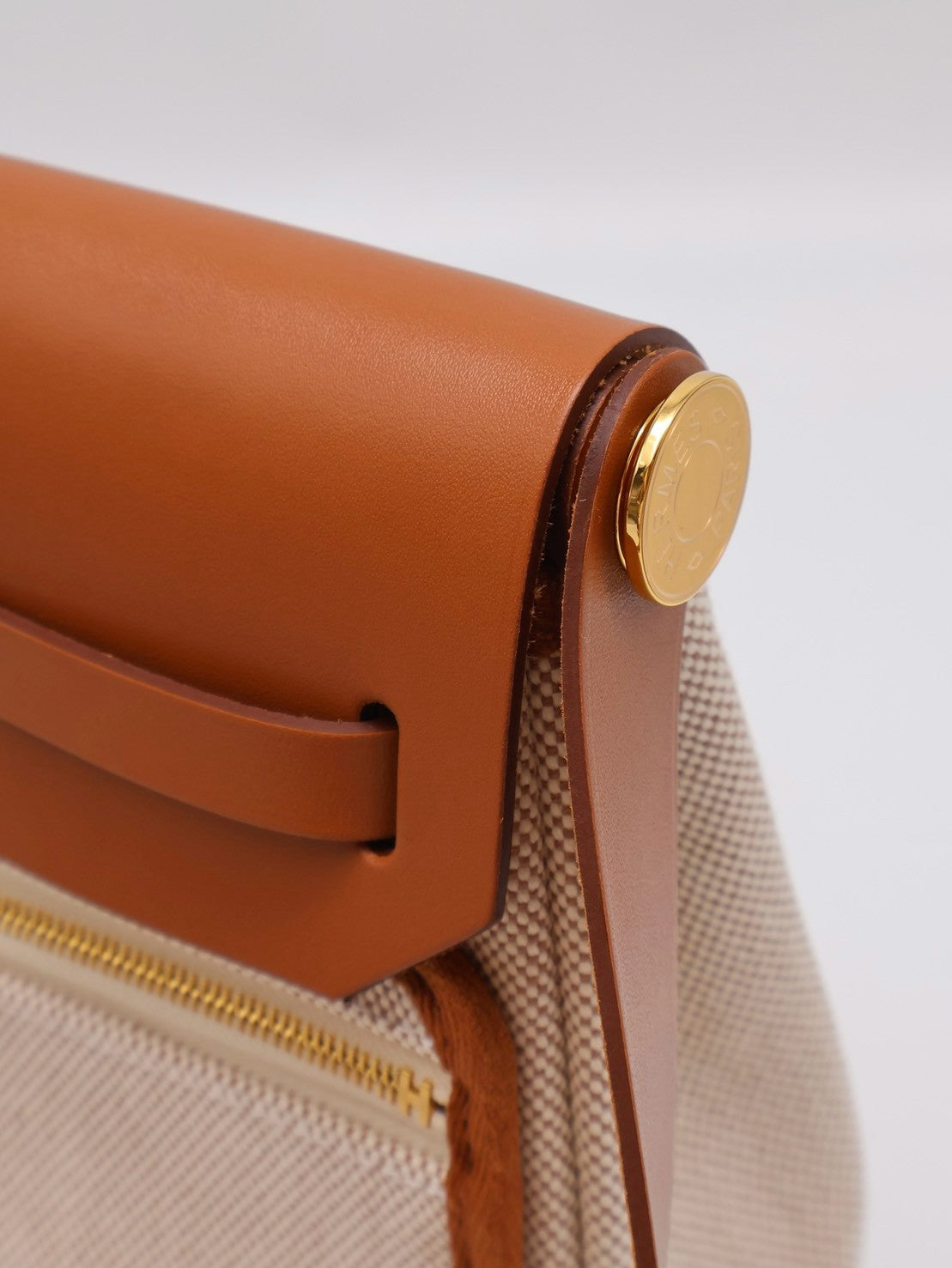 HERMES Herbag Zip 20 - Gold 37 金棕金 K