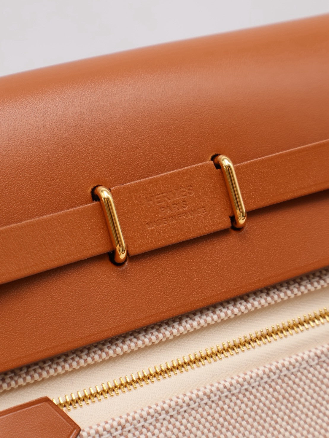 HERMES Herbag Zip 20 - Gold 37 金棕金 K