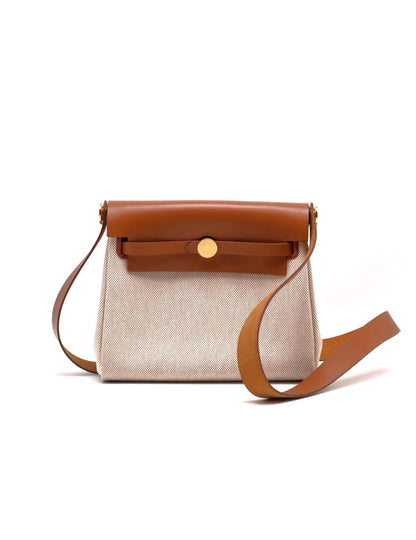 HERMES Herbag Zip 20 - Gold 37 金棕金 K
