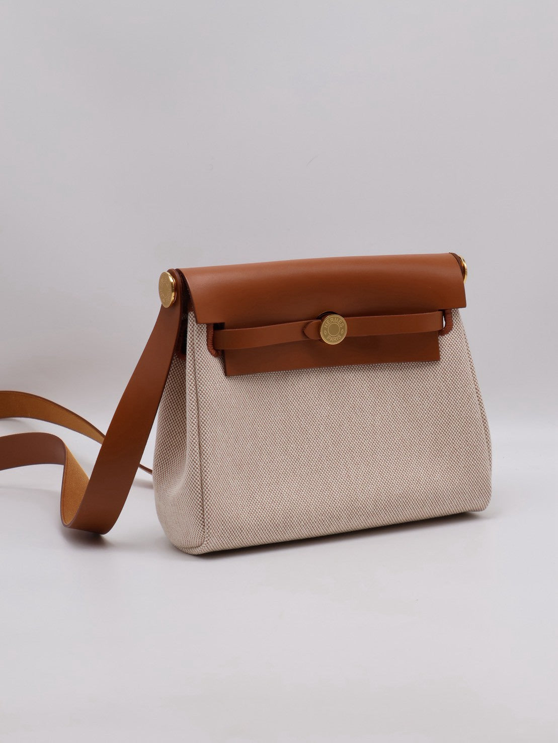 HERMES Herbag Zip 20 - Gold 37 金棕金 K