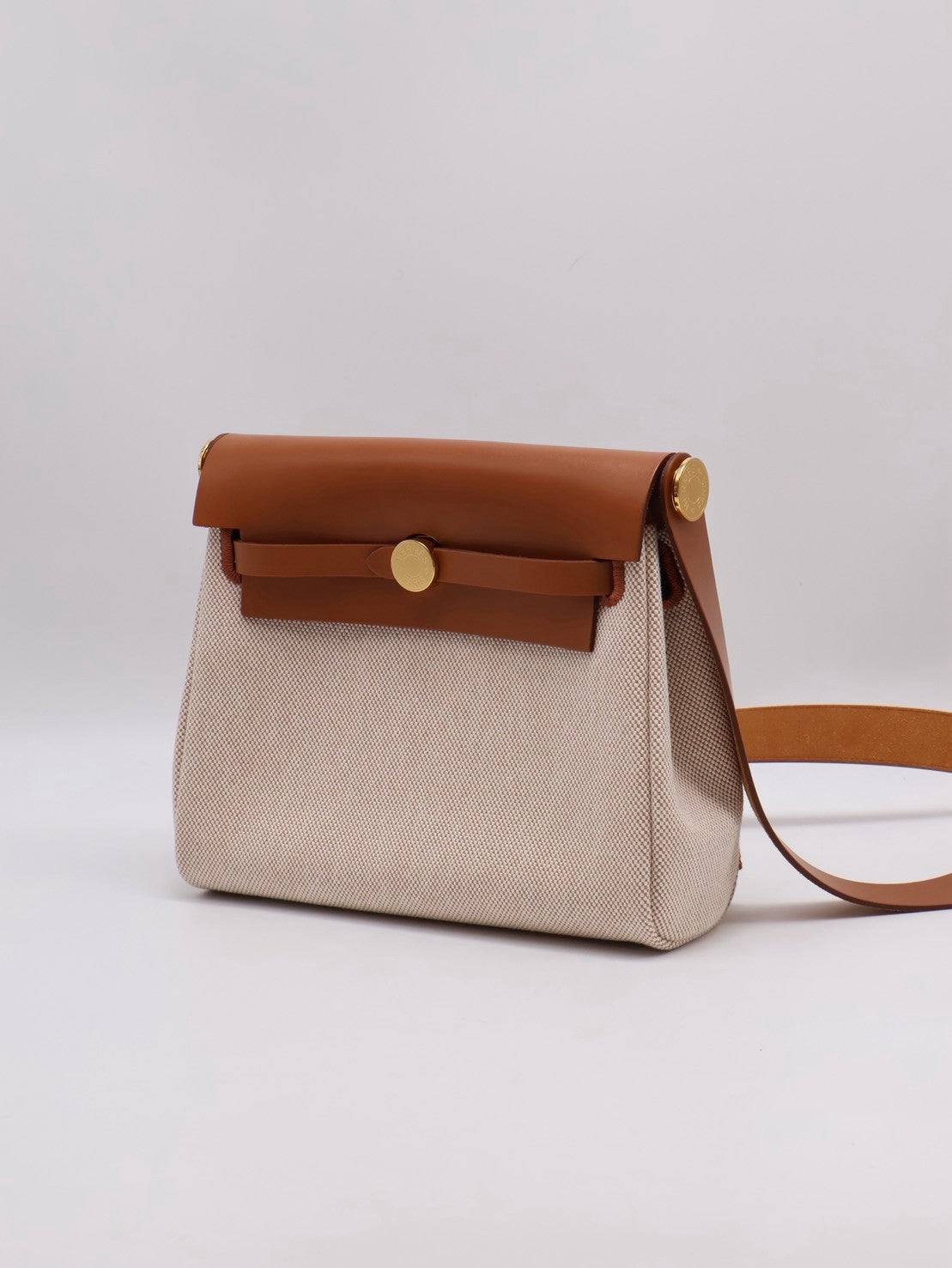 HERMES Herbag Zip 20 - Gold 37 金棕金 K