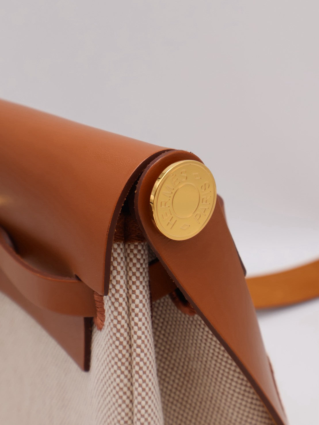 HERMES Herbag Zip 20 - Gold 37 金棕金 K