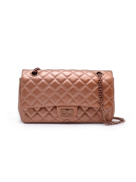 CHANEL 2.55經典口蓋包 24 - 玫瑰金