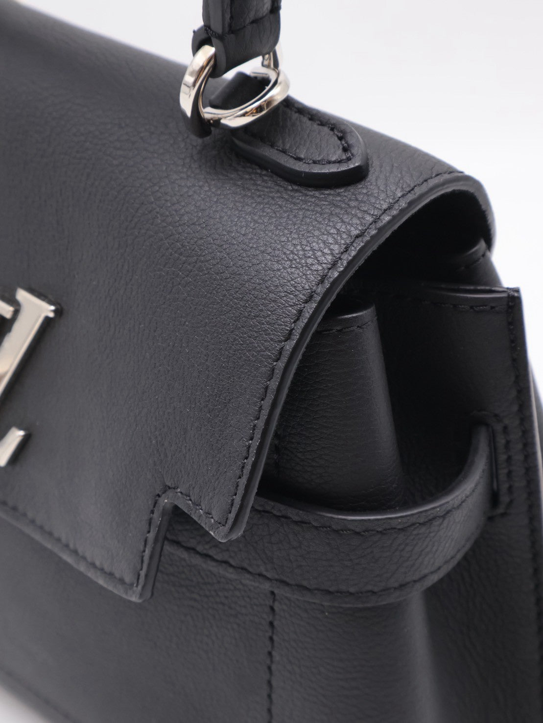 LOUIS VUITTON LockMe Ever - Mini黑銀