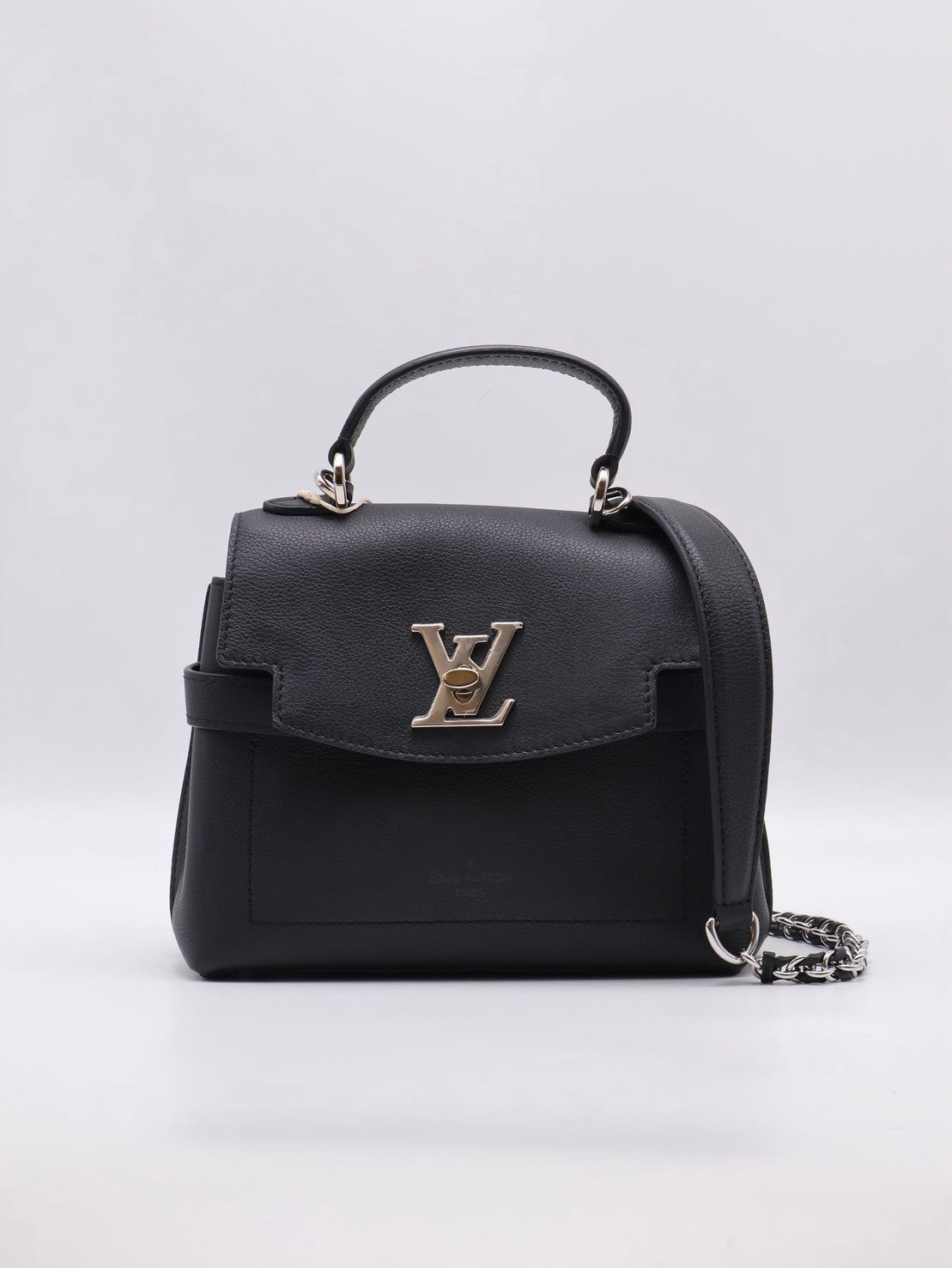 LOUIS VUITTON LockMe Ever - Mini黑銀