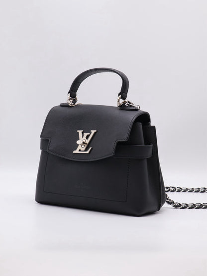 LOUIS VUITTON LockMe Ever - Mini黑銀