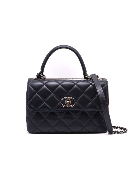 CHANEL Trendy CC - 小號黑銀21開