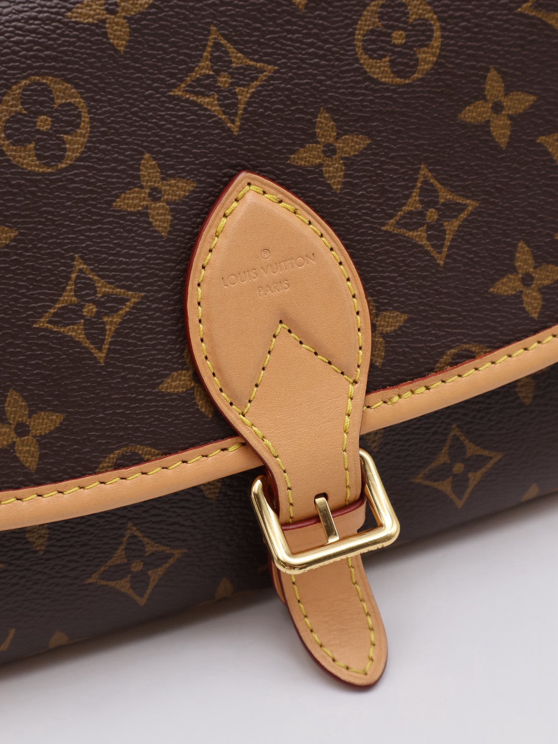 LOUIS VUITTON Diane法棍包 - 紫紅字母背帶