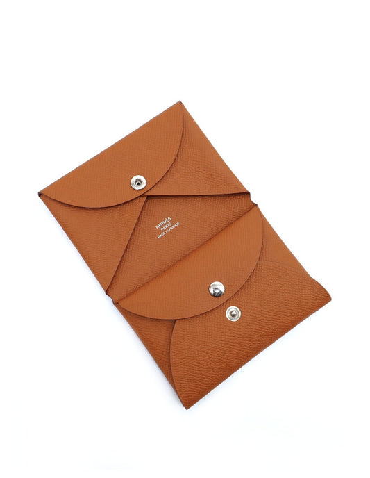 HERMES Calvi duo - 金棕 W