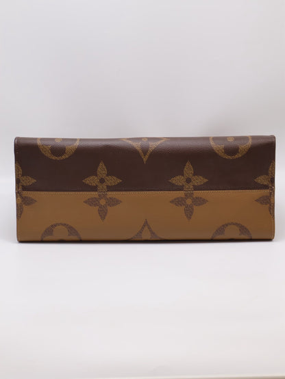 LOUIS VUITTON On The Go - GM拚色老花