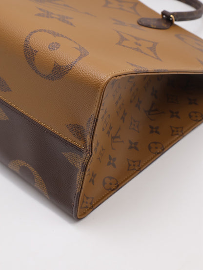 LOUIS VUITTON On The Go - GM拚色老花
