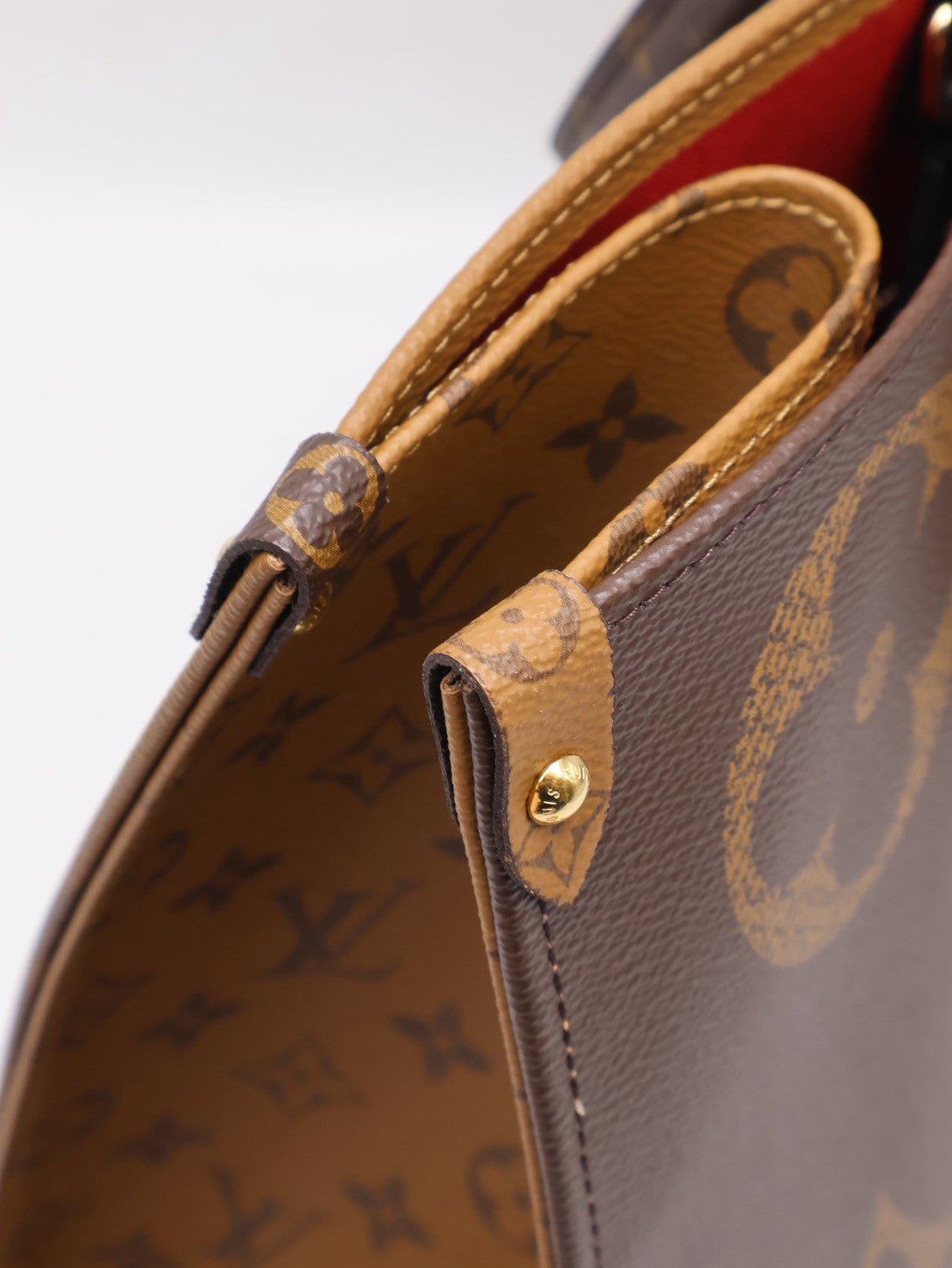 LOUIS VUITTON On The Go - GM拚色老花