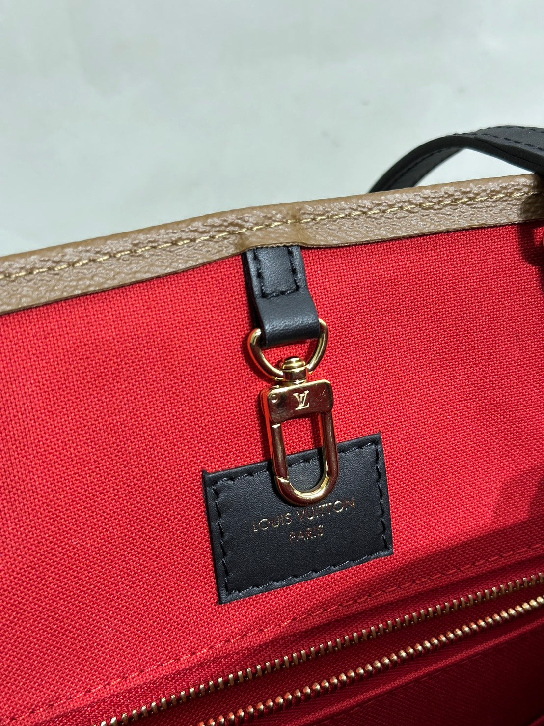 LOUIS VUITTON On The Go - GM拚色老花