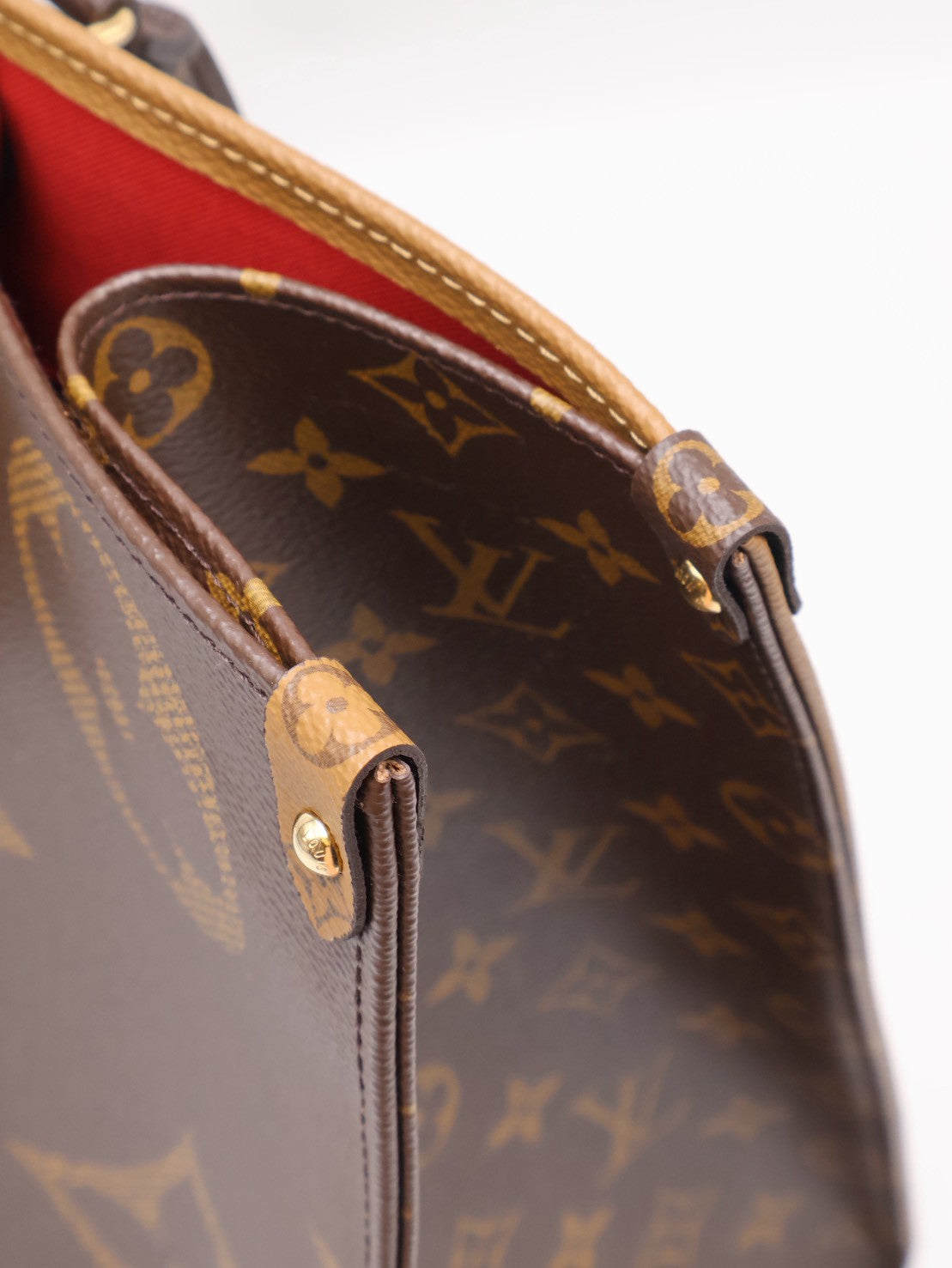 LOUIS VUITTON On The Go - GM拚色老花
