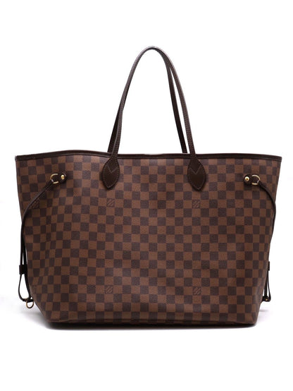 LOUIS VUITTON 經典Neverfull托特包 - GM棋盤格