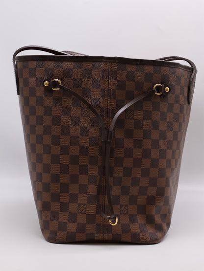 LOUIS VUITTON 經典Neverfull托特包 - GM棋盤格
