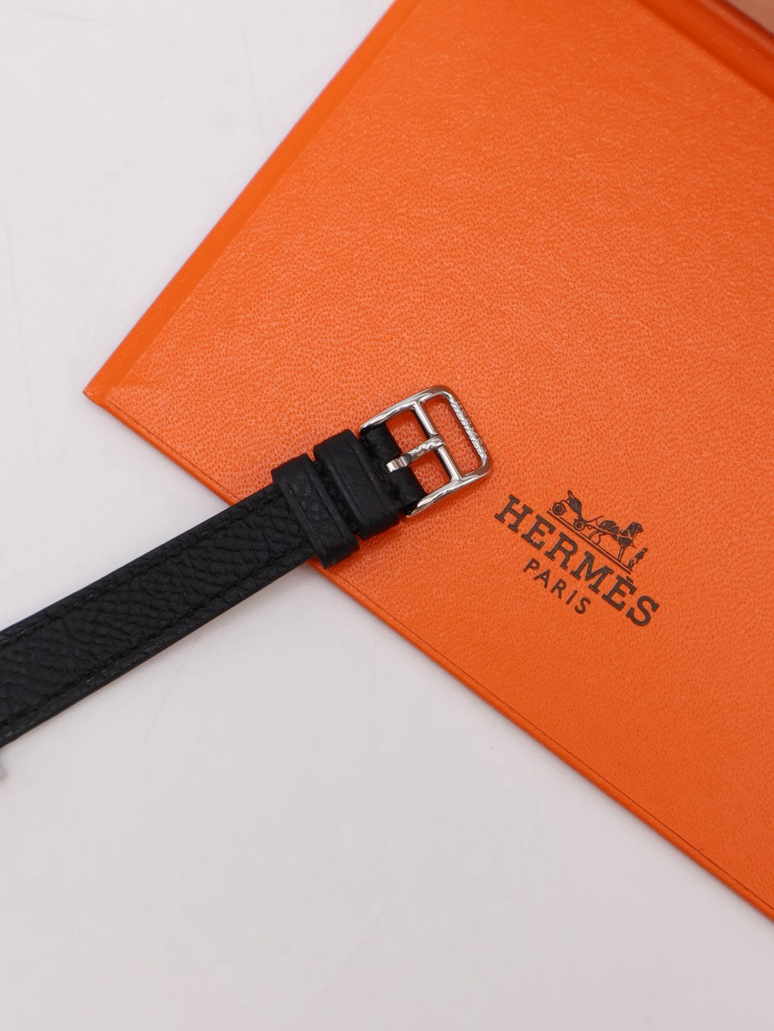 HERMES Heure H腕錶 - 21 黑銀 K
