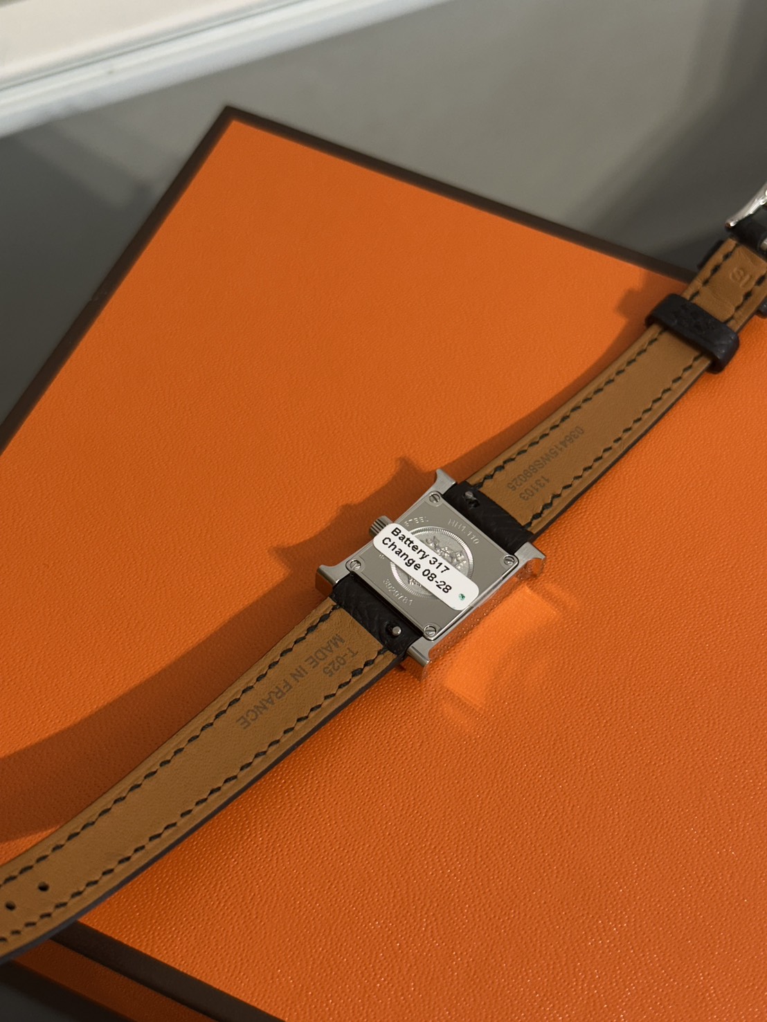 HERMES Heure H腕錶 - 21 黑銀 K