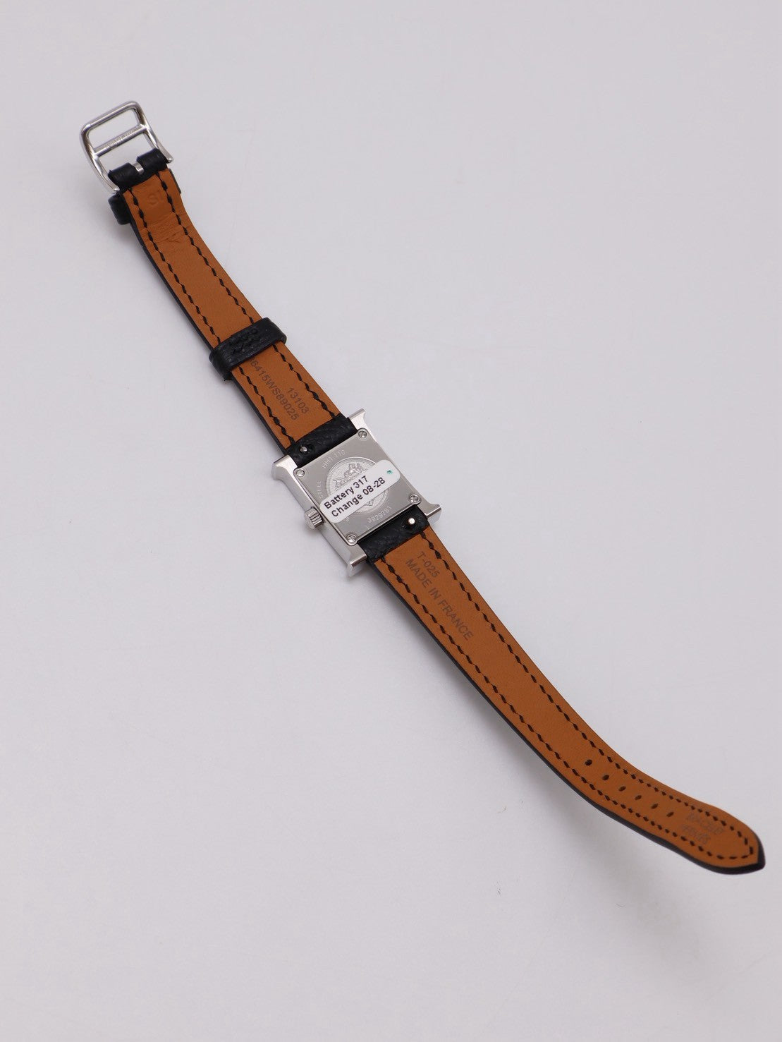 HERMES Heure H腕錶 - 21 黑銀 K