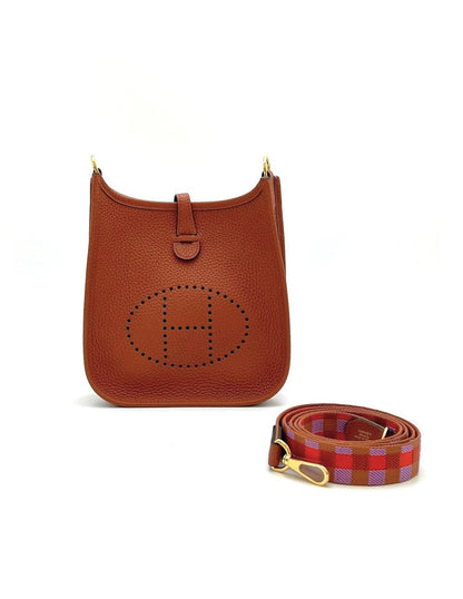 HERMES Mini evelyne - 古銅金