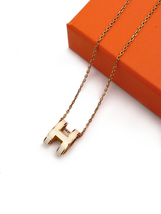 HERMES Pop H項鍊 - 白金