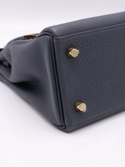 HERMES Kelly 25 - Gris Misty H0 霧霾灰香檳金 W