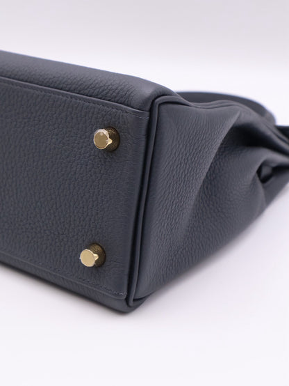 HERMES Kelly 25 - Gris Misty H0 霧霾灰香檳金 W