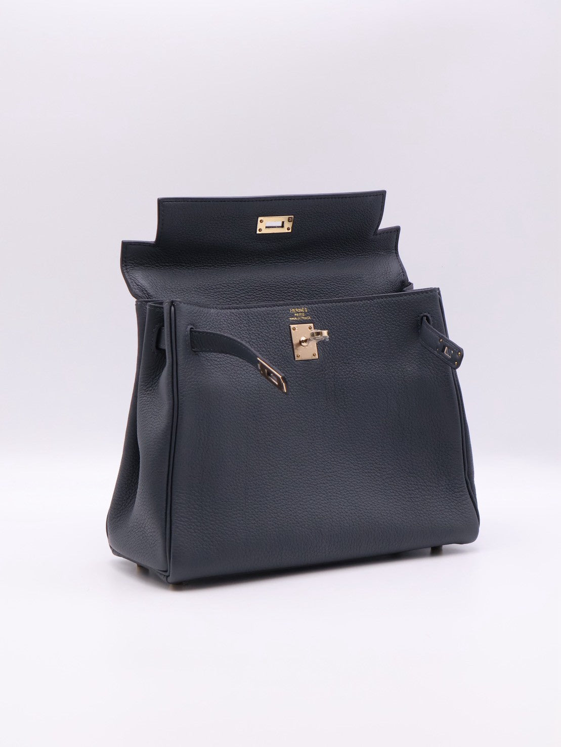 HERMES Kelly 25 - Gris Misty H0 霧霾灰香檳金 W