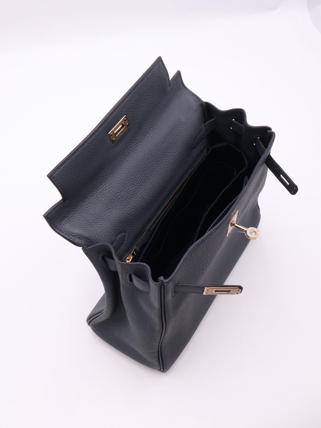 HERMES Kelly 25 - Gris Misty H0 霧霾灰香檳金 W