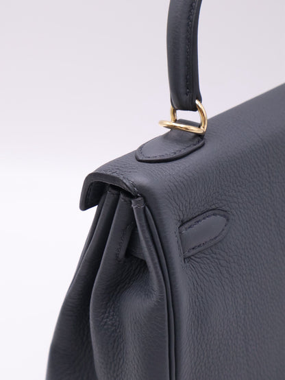 HERMES Kelly 25 - Gris Misty H0 霧霾灰香檳金 W