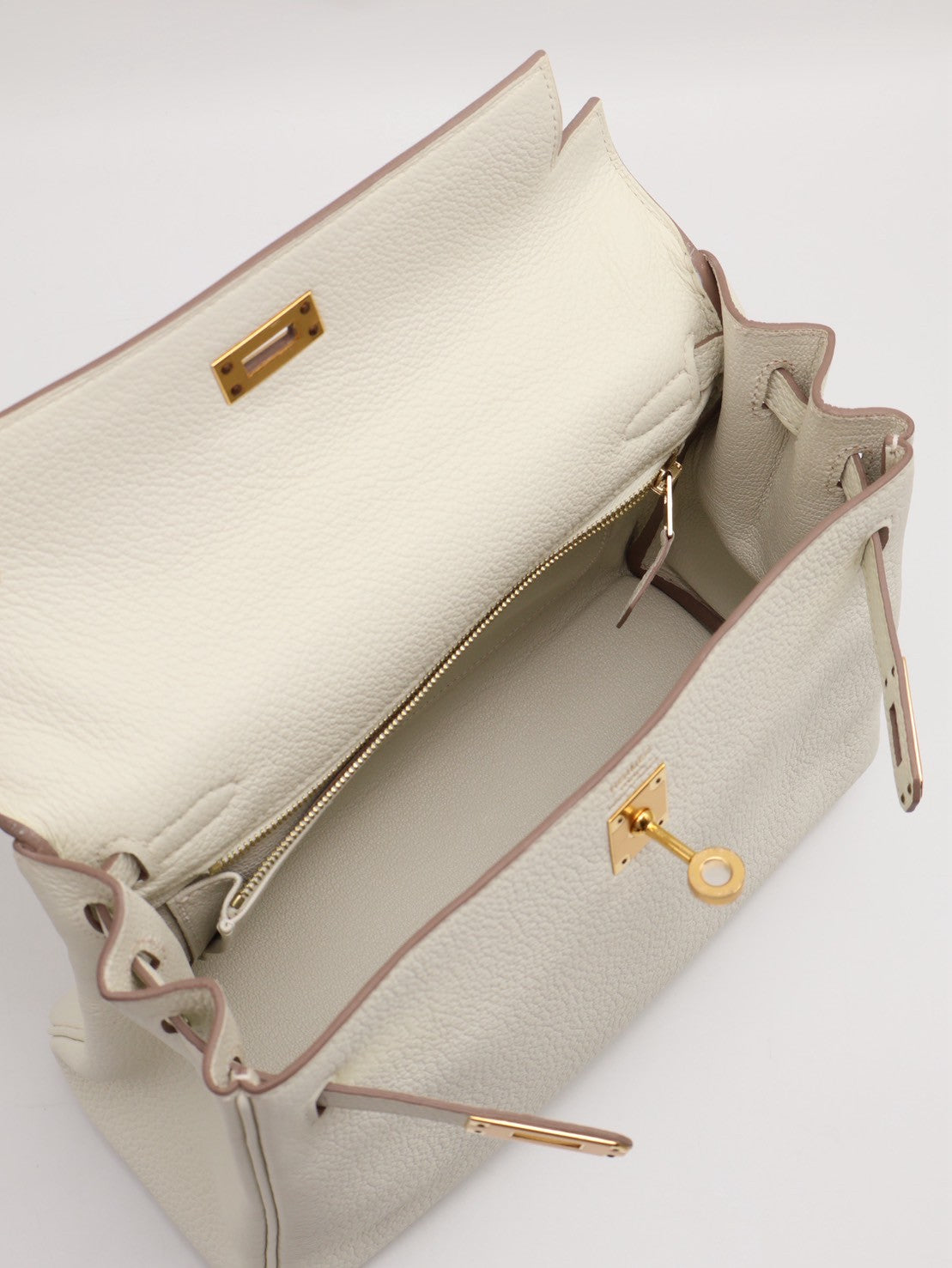 HERMES Kelly 25 - 蘑菇白金 B
