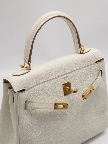 HERMES Kelly 25 - 蘑菇白金 B