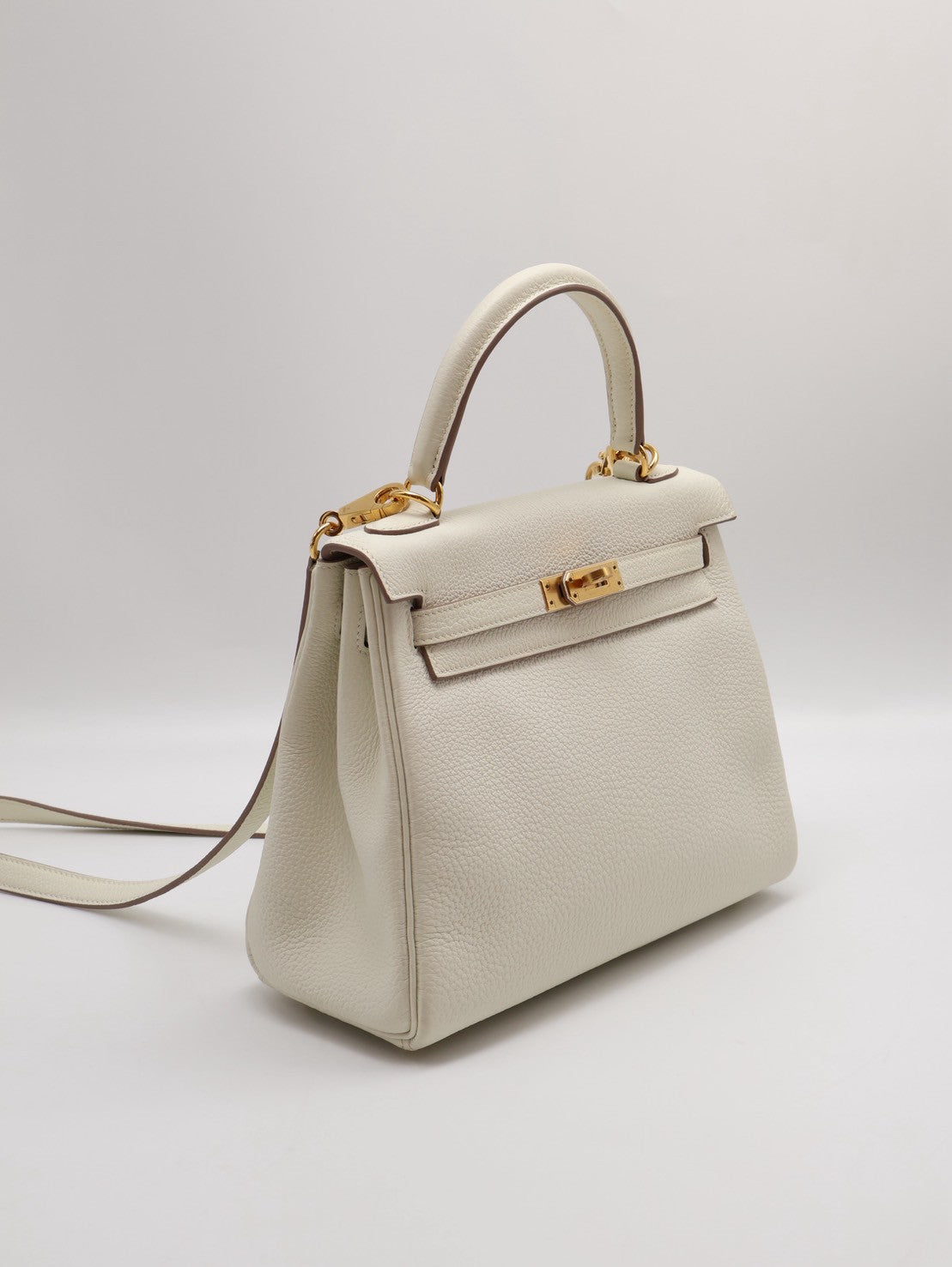 HERMES Kelly 25 - 蘑菇白金 B