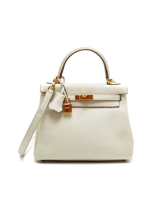 HERMES Kelly 25 - 蘑菇白金 B