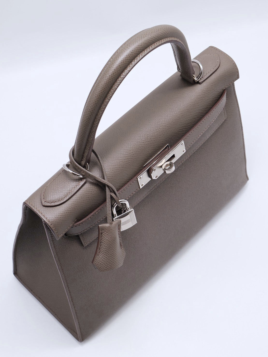 HERMES Kelly 28 - 錫器灰銀 A