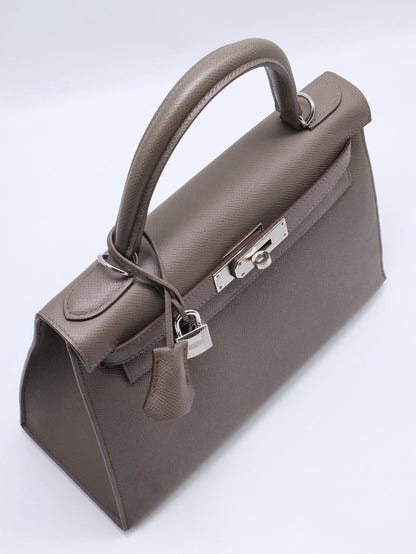 HERMES Kelly 28 - 錫器灰銀 A
