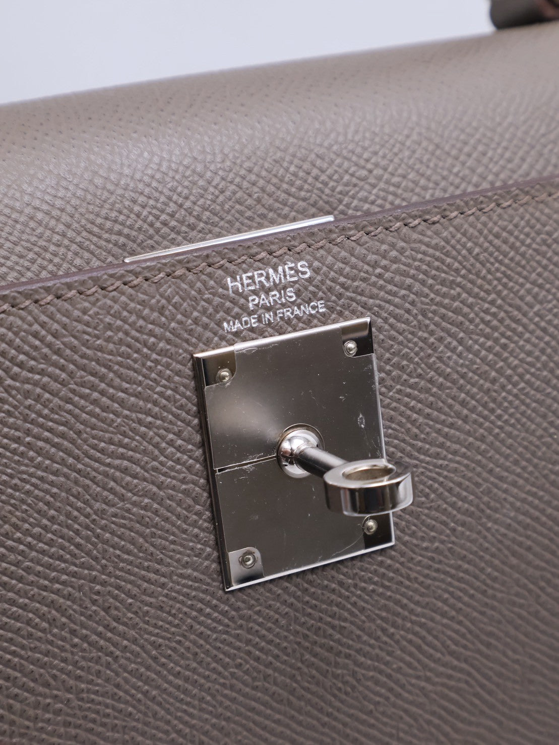 HERMES Kelly 28 - 錫器灰銀 A