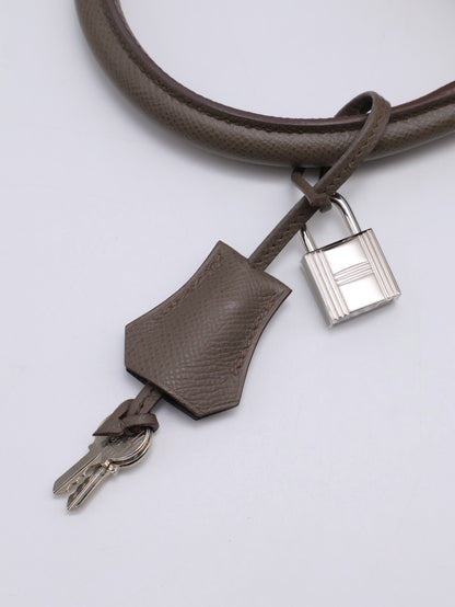 HERMES Kelly 28 - 錫器灰銀 A